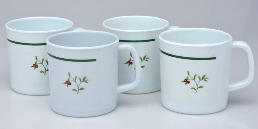 Winterberry Melamine Mug (Set Of 4) by Pfaltzgraff-1