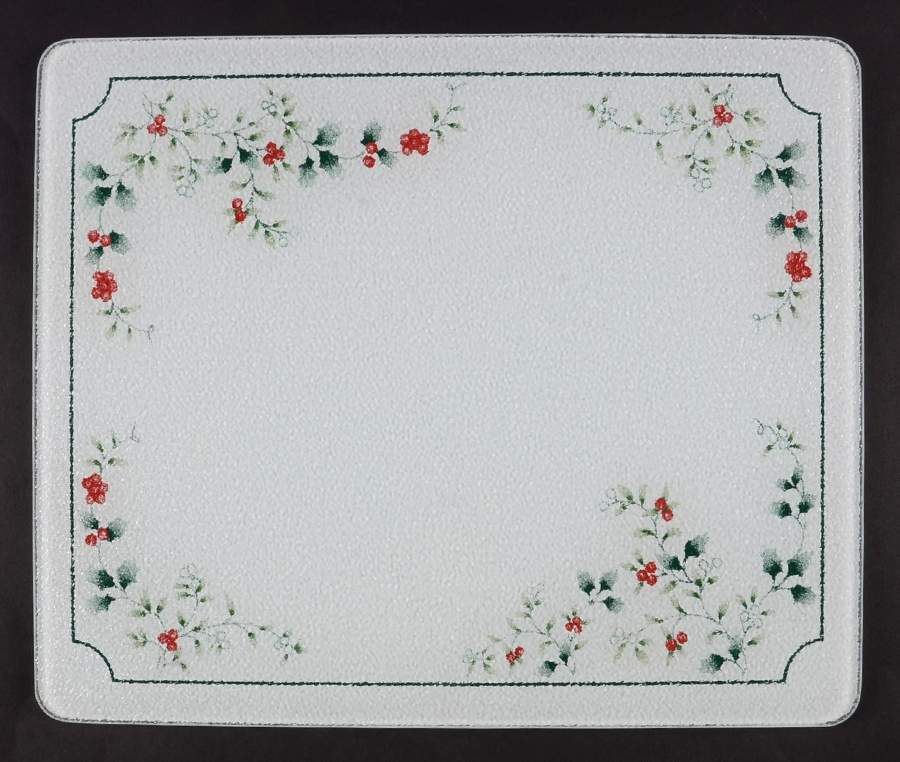 Winterberry Rectangular Glassware Cutting Board by Pfaltzgraff-1