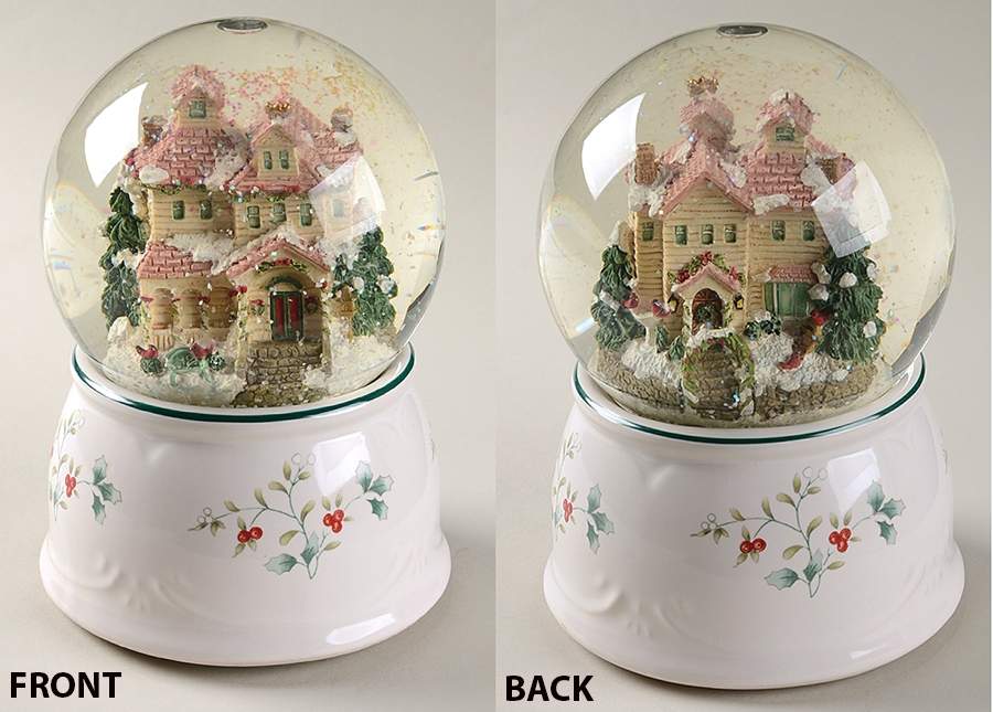 Winterberry Snow Globe by Pfaltzgraff-1