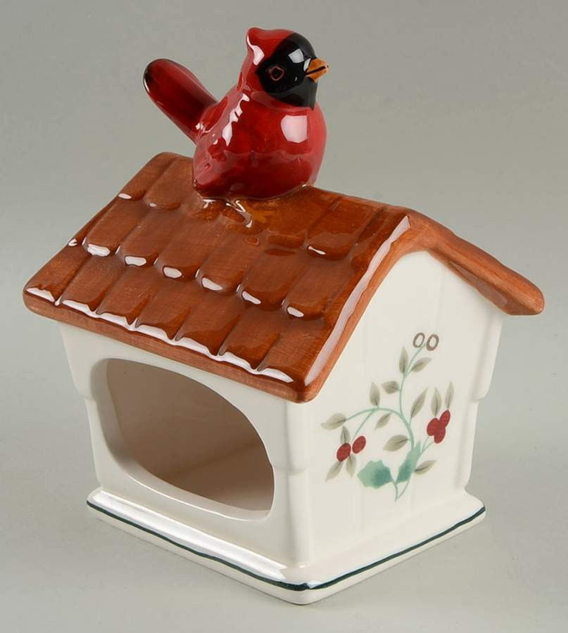 Winterberry Figural Scouring Pad Holder by Pfaltzgraff-1
