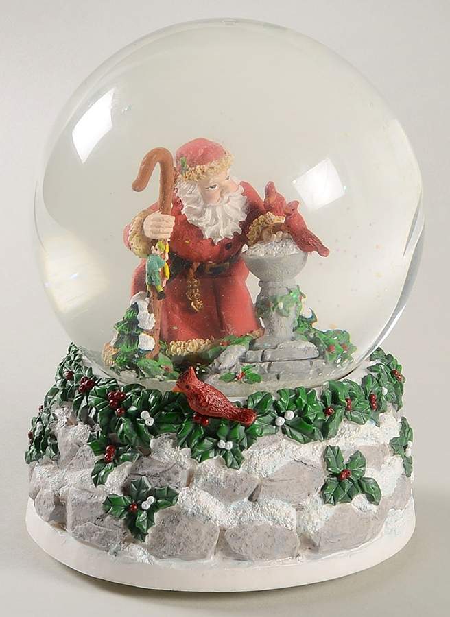 Winterberry Musical Water Globe by Pfaltzgraff-1