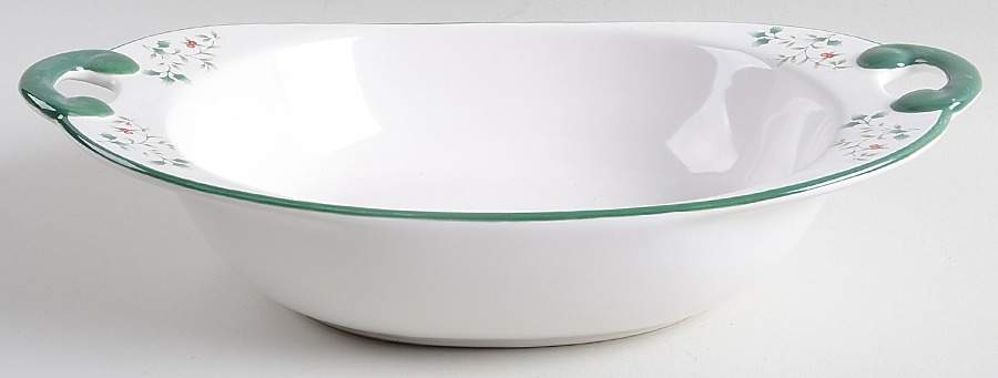Winterberry 13" Nesting Handled Oval Serving Bowl by Pfaltzgraff-1