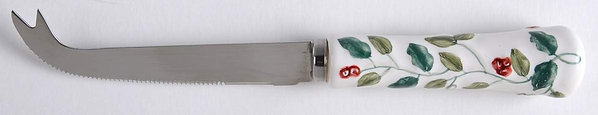 Winterberry Cheese Knife with Stainless Blade by Pfaltzgraff-1