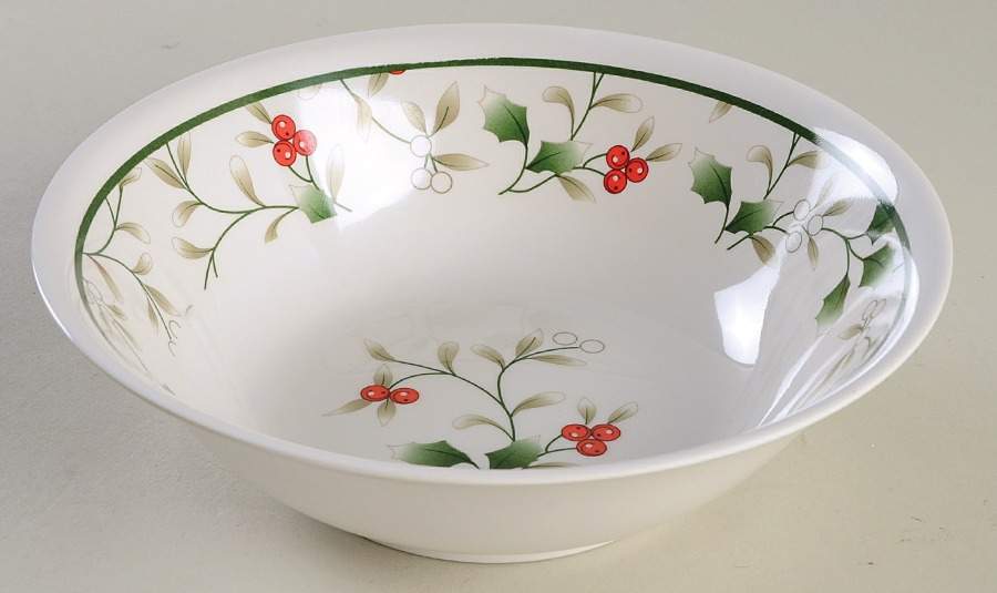 Winterberry Melamine Soup/Cereal Bowl by Pfaltzgraff-1