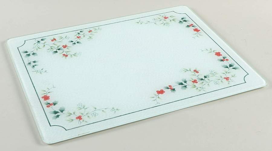 Winterberry Rectangular Glassware Cutting Board by Pfaltzgraff-1