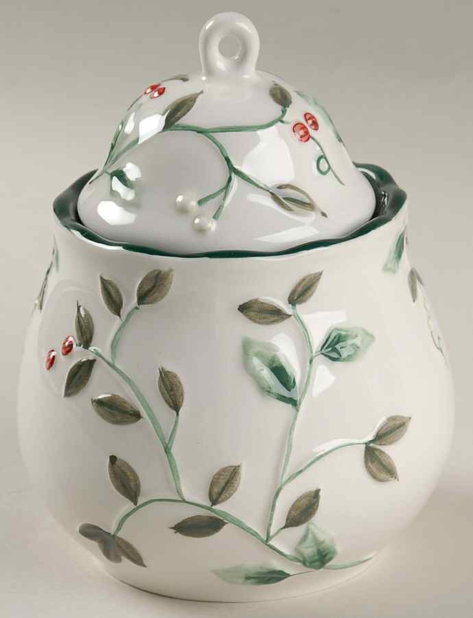Winterberry Sugar Bowl & Lid by Pfaltzgraff-1