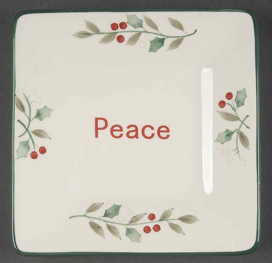 Winterberry Square Appetizer Plate by Pfaltzgraff-1