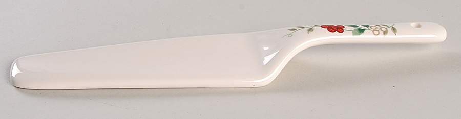 Winterberry Solid Ceramic Pie/Cake Server by Pfaltzgraff-1