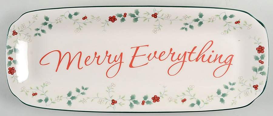 Winterberry Appetizer Tray by Pfaltzgraff-1