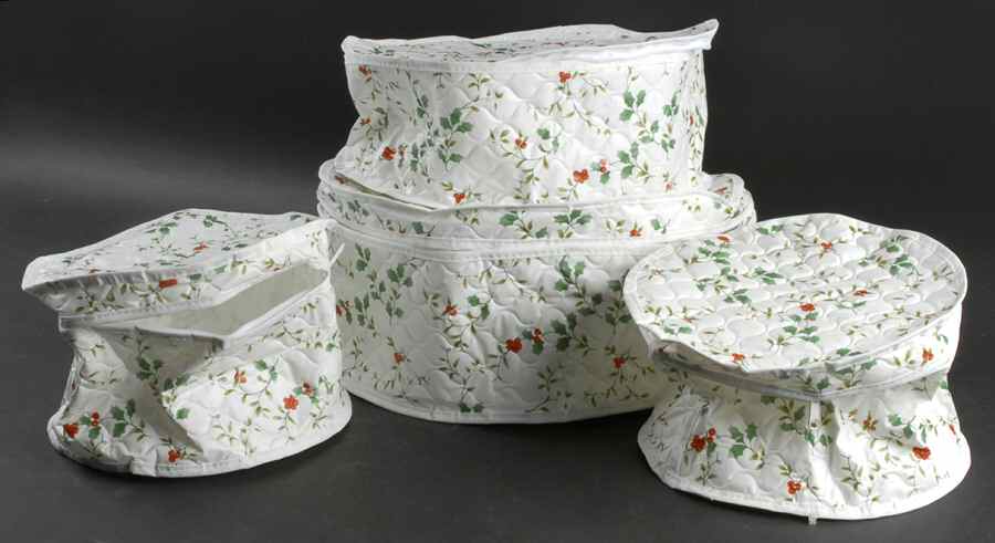 Winterberry 4 Piece Starter Set Storage Cases by Pfaltzgraff-1