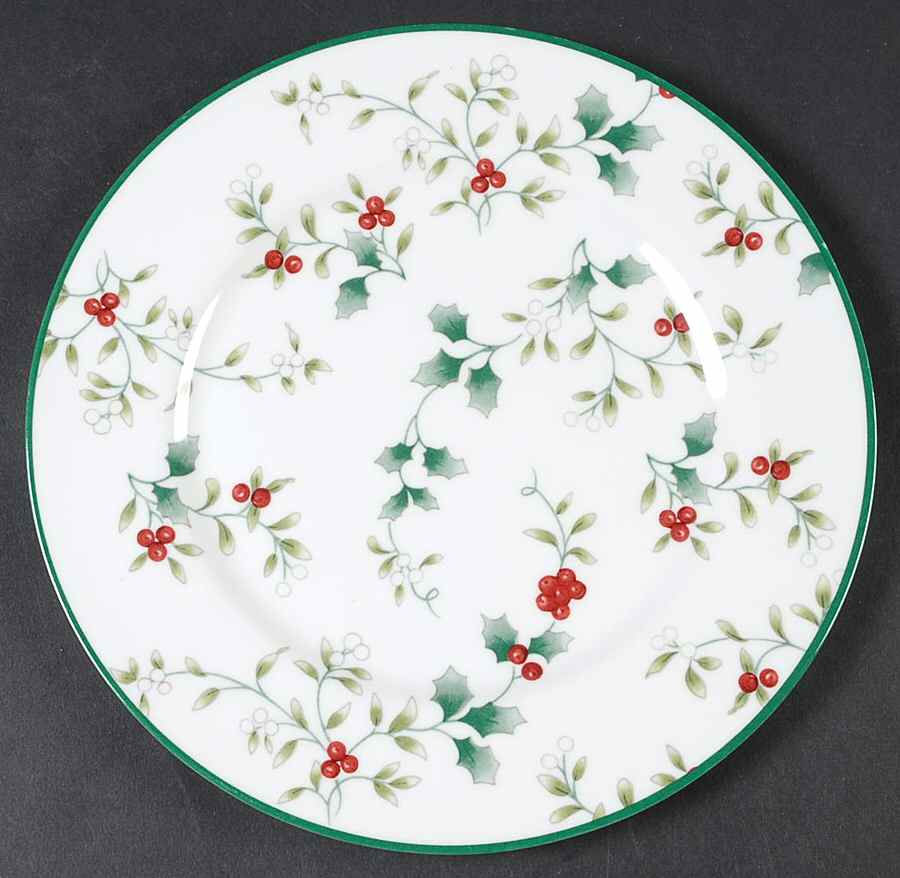 Winterberry Melamine Salad Plate by Pfaltzgraff-1