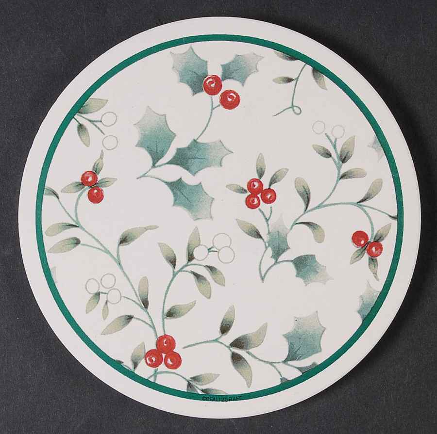 Winterberry Round Cork Back Trivet by Pfaltzgraff-1