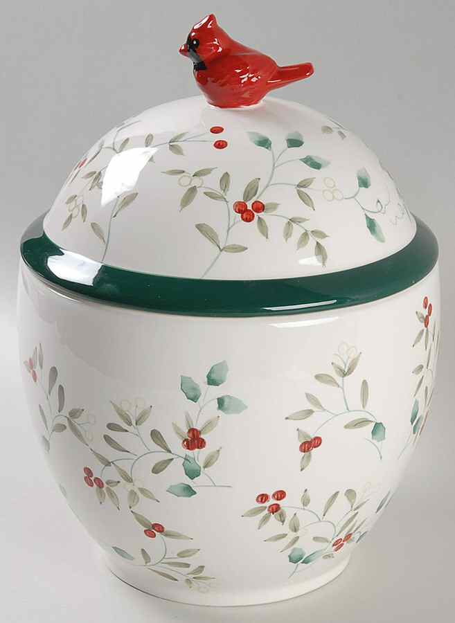 Winterberry Utility Canister & Lid by Pfaltzgraff-1