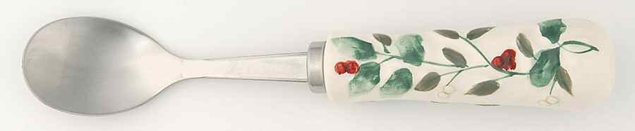 Winterberry Small Serving Spoon by Pfaltzgraff-1
