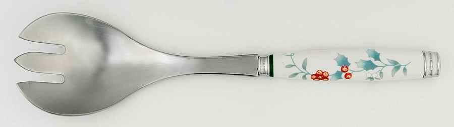 Winterberry Salad Serving Fork with Stainless Prongs by Pfaltzgraff-1