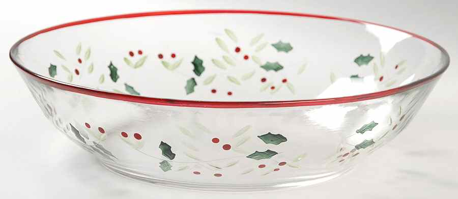 Winterberry Glassware Individual Salad Bowl by Pfaltzgraff-1
