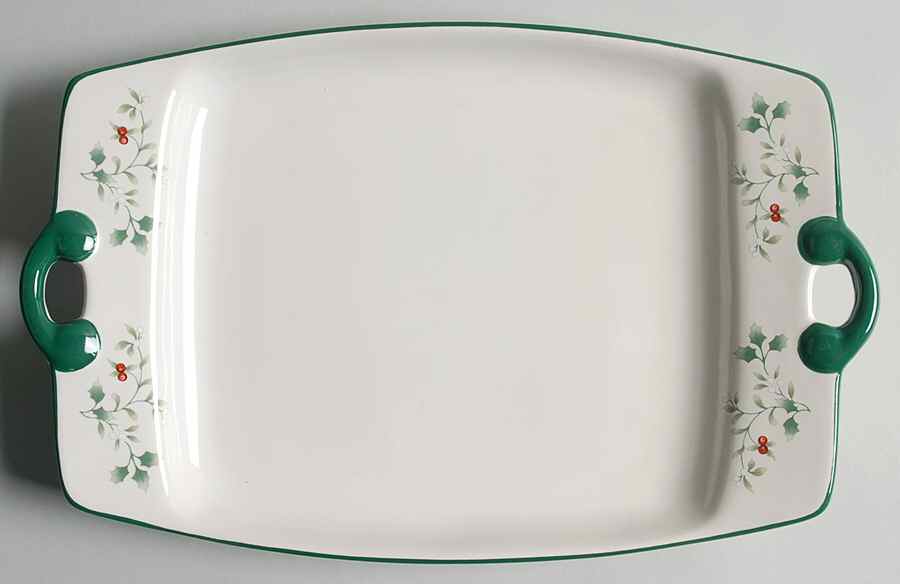 Winterberry 10" Rectangular Serving Platter by Pfaltzgraff-1