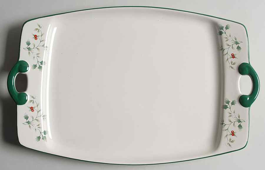 Winterberry 14" Rectangular Serving Platter by Pfaltzgraff-1