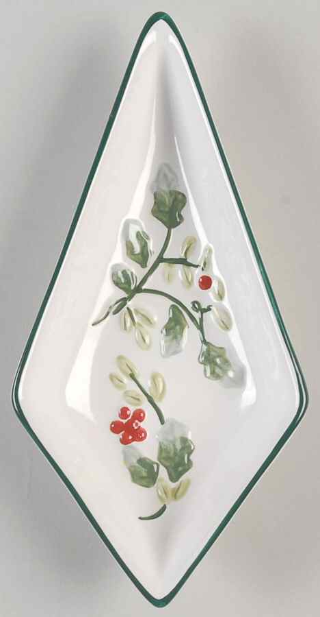 Winterberry Individual Section Star Shaped Dish by Pfaltzgraff-1