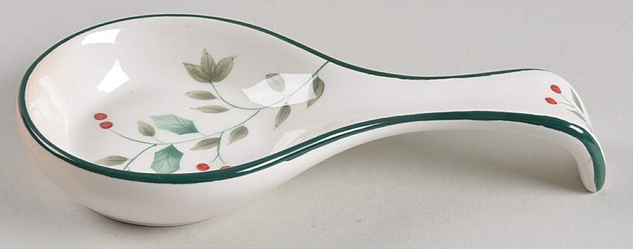 Winterberry Spoon Rest/Holder (Holds 1 Spoon) by Pfaltzgraff-1