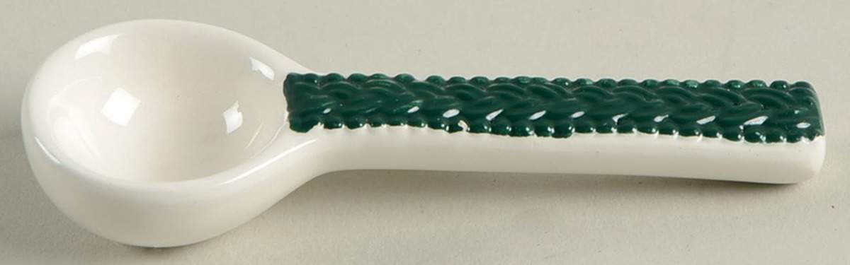 Winterberry All Ceramic Sugar Spoon by Pfaltzgraff-1