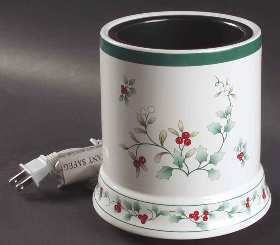 Winterberry Electric Candle Jar Warmer by Pfaltzgraff-1