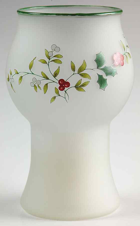 Winterberry Glass Votive Float Candleholder by Pfaltzgraff-1