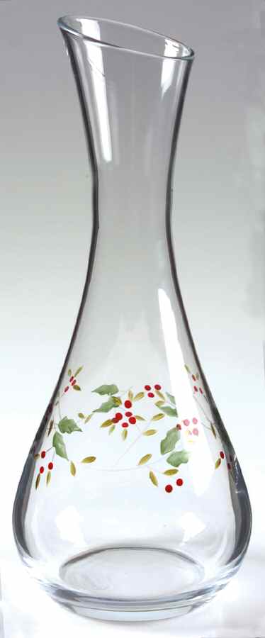 Winterberry Glassware Carafe by Pfaltzgraff-1