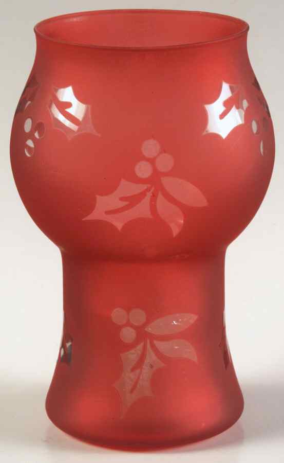 Winterberry Glass Votive Float Candleholder by Pfaltzgraff-1