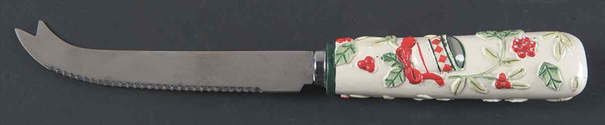 Winterberry Sculpted Cheese Slicer by Pfaltzgraff-1