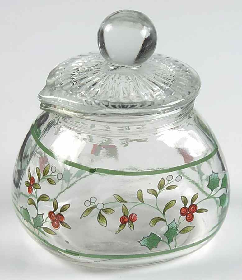 Winterberry Glassware Creamer & Lid by Pfaltzgraff-1
