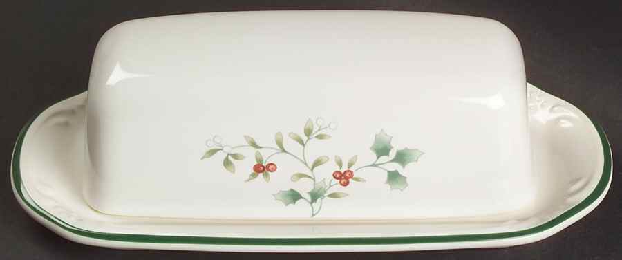 Winterberry 1/4 Lb Covered Butter by Pfaltzgraff-1
