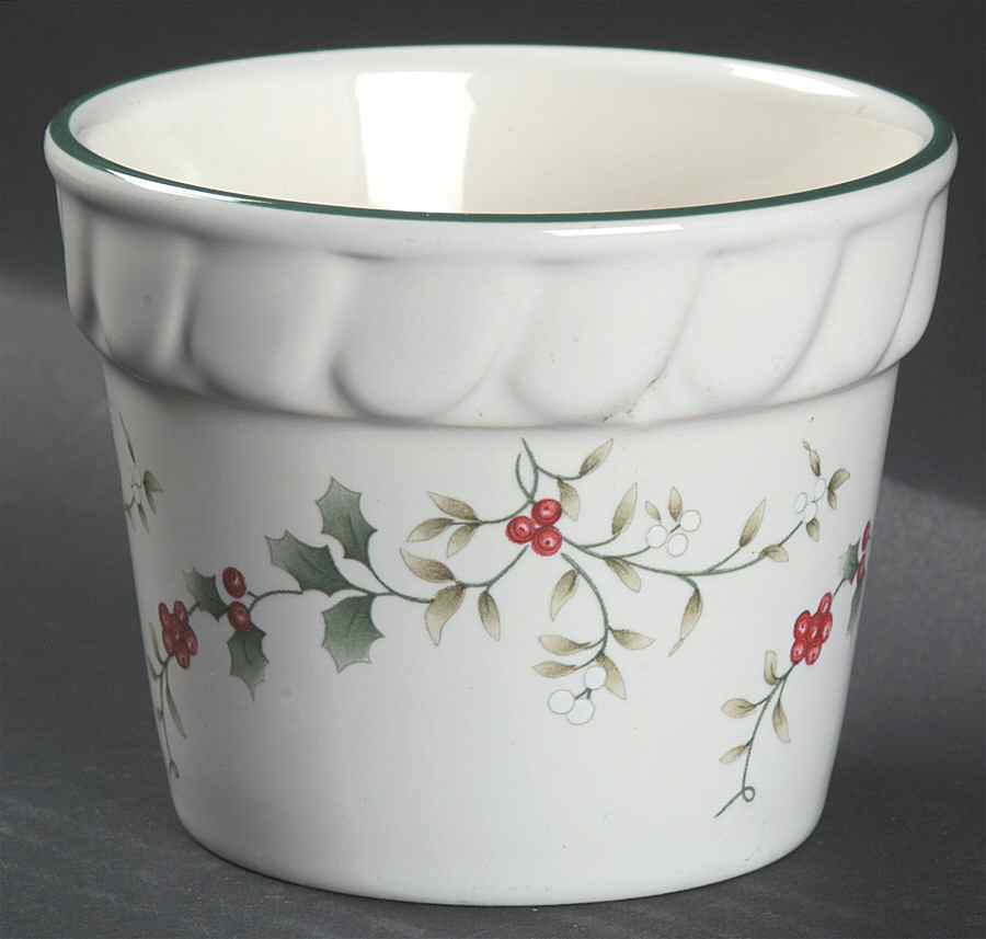 Winterberry 3" Flower Pot by Pfaltzgraff-1