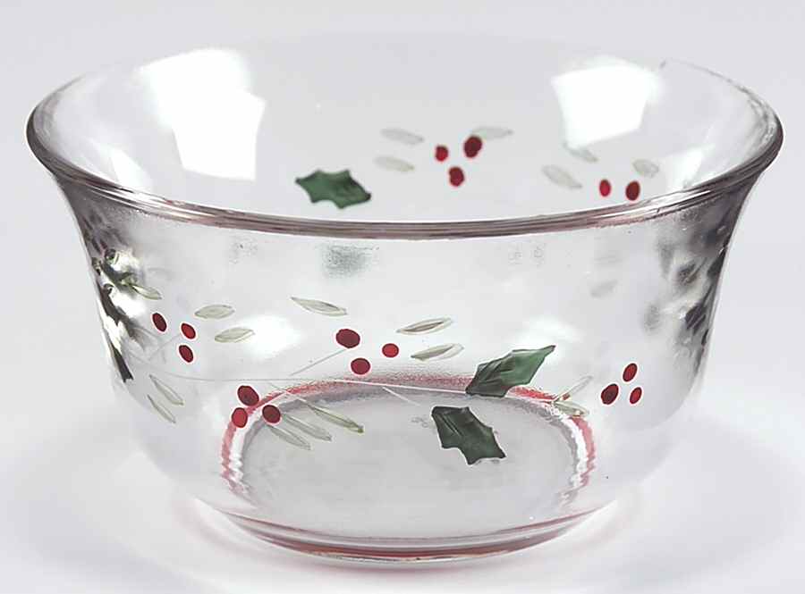 Winterberry Individual Glassware Dessert Bowl by Pfaltzgraff-1