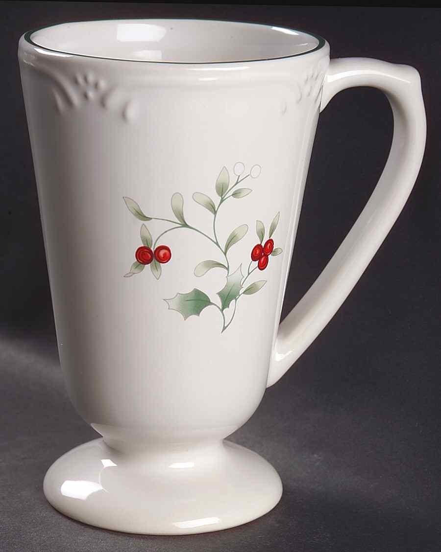 Winterberry Pedestal Mug by Pfaltzgraff-1