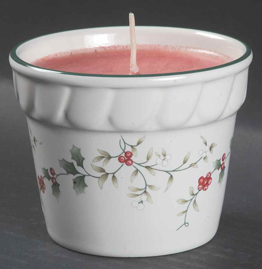 Winterberry Votive Flower Pot by Pfaltzgraff-1