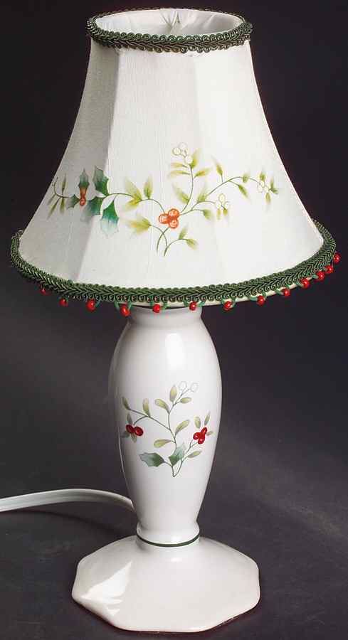 Winterberry Electric Buffet Lamp & Shade by Pfaltzgraff-1