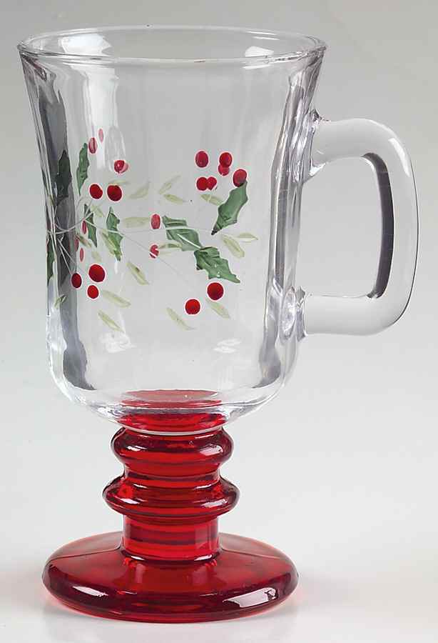 Winterberry Handpainted Irish Coffee by Pfaltzgraff-1