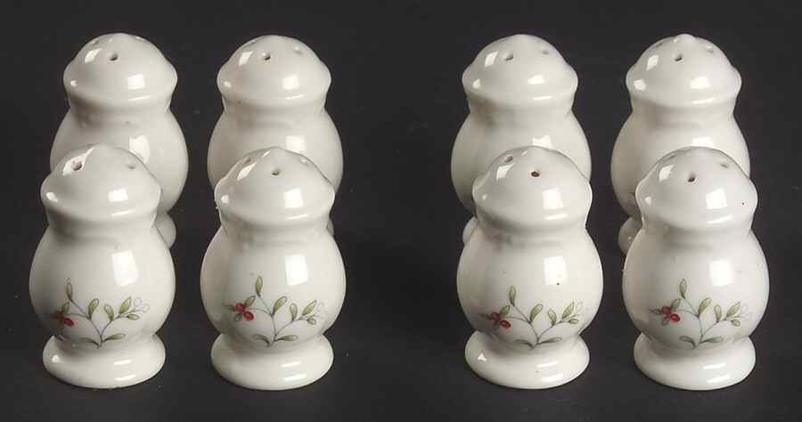 Winterberry Individual Salt & Pepper Set - Set of 4 by Pfaltzgraff-1