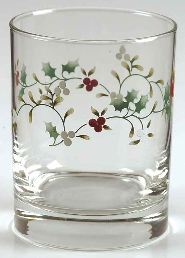 Winterberry 10 Oz Glassware Double Old Fashioned by Pfaltzgraff-1