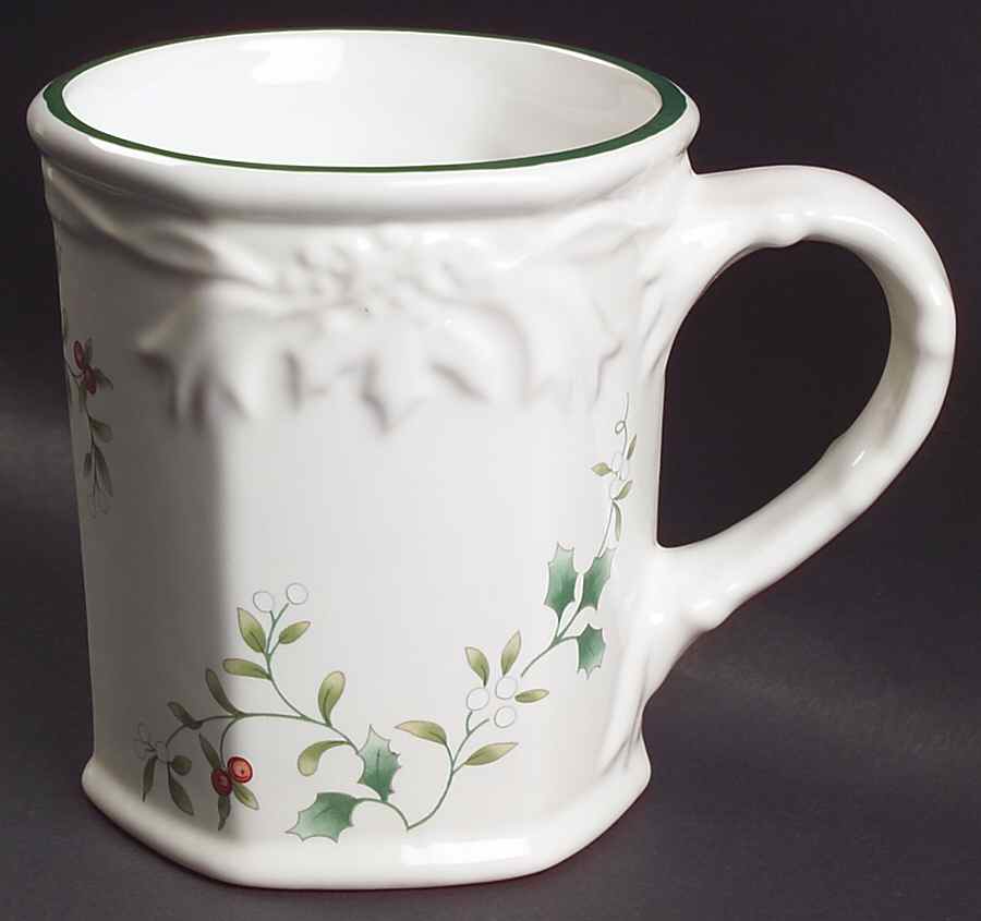Winterberry Sculpted Mug by Pfaltzgraff-1