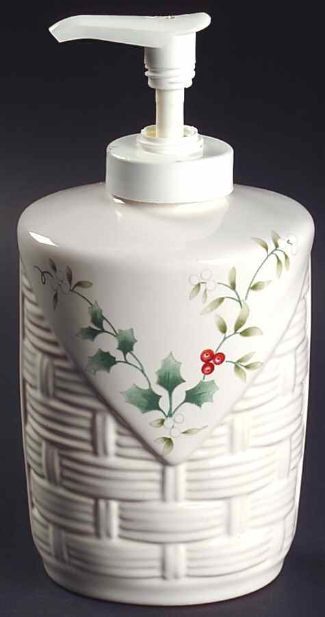Winterberry Lotion Dispenser by Pfaltzgraff-1