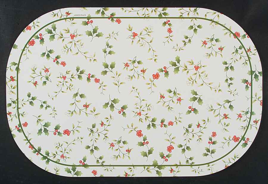 Winterberry Vinyl Placemat by Pfaltzgraff-1