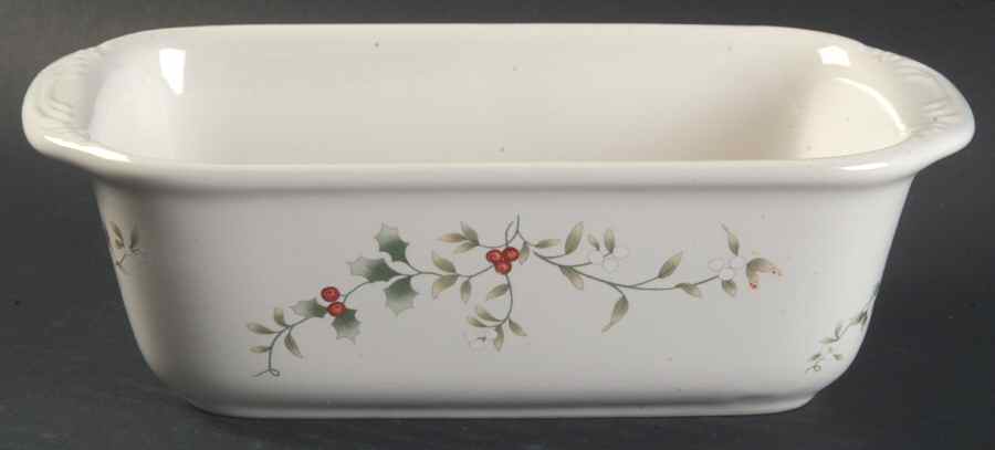 Winterberry Mini Loaf Pan by Pfaltzgraff-1