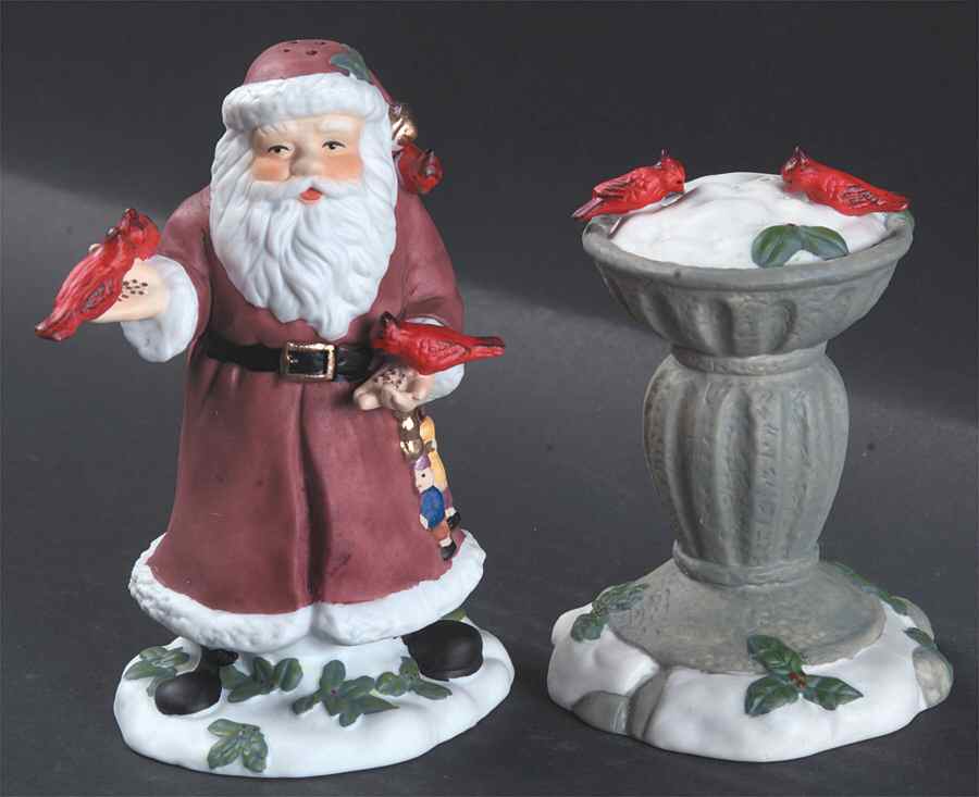 Winterberry Sculpted Salt & Pepper Set by Pfaltzgraff-1