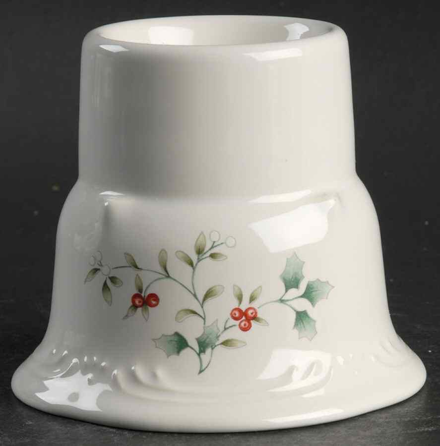 Winterberry Hurricane Lamp No Globe by Pfaltzgraff-1