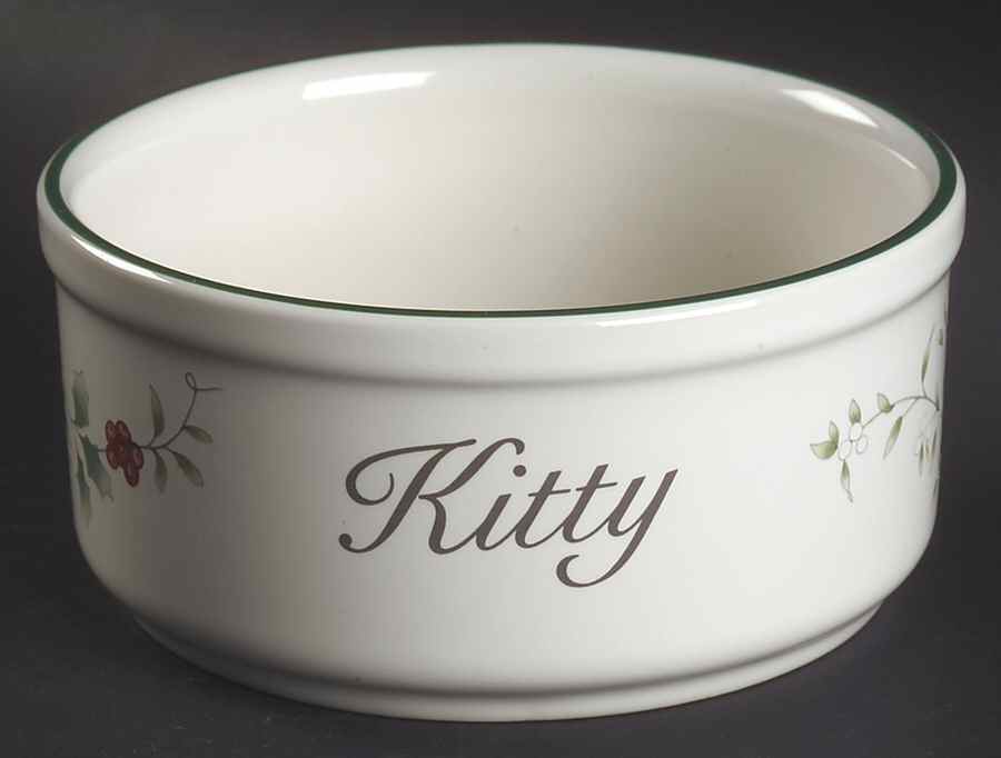 Winterberry Small Pet Bowl by Pfaltzgraff-1