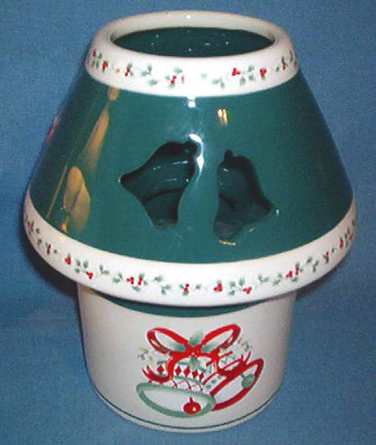 Winterberry Votive Lamp & Shade by Pfaltzgraff-1