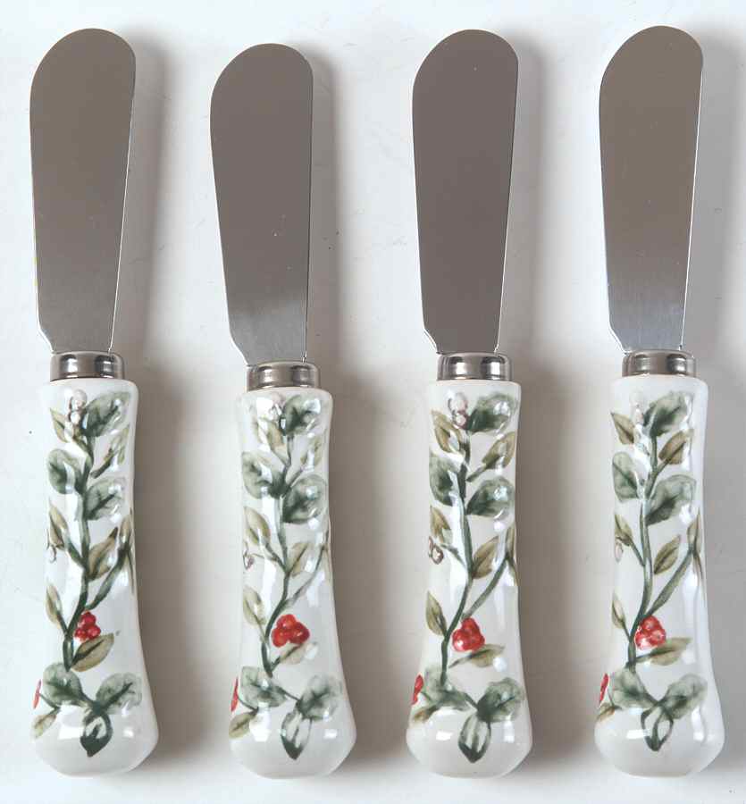 Winterberry Spreader - Set of 4 by Pfaltzgraff-1