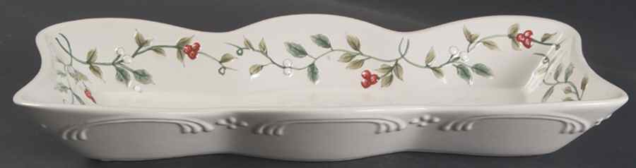 Winterberry Appetize/Bread Tray by Pfaltzgraff-1